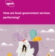How are local government services performing?