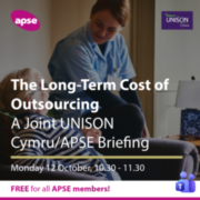 The Long-Term Cost of Outsourcing: APSE Wales and Unison Cymru