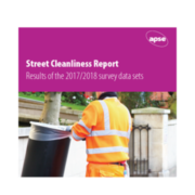 APSE Street Cleanliness Report: Results of the 2017/18 Data Sets